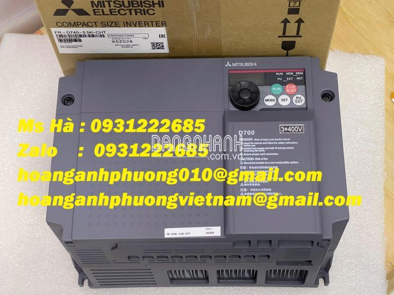 Biến tần FR-D740-5.5K-CHT mitsubishi - linh hoạt - tiết kiệm điện năng 