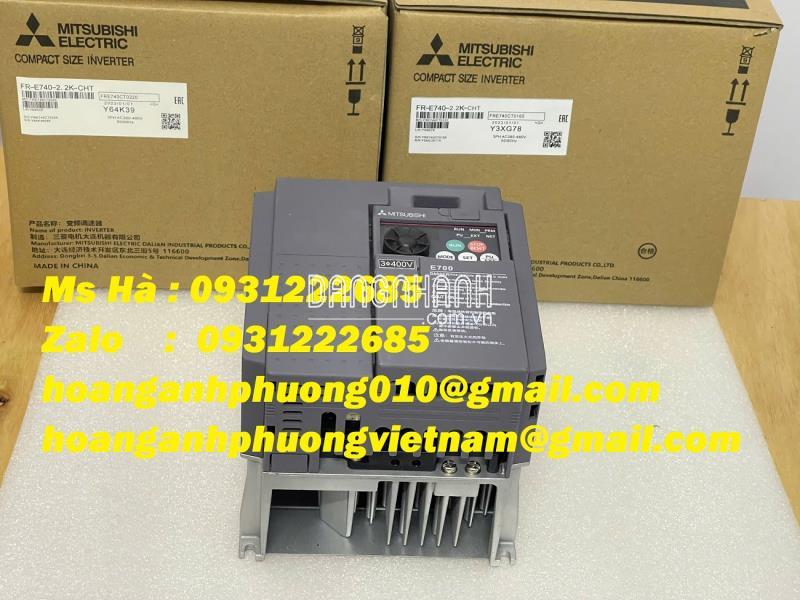Biến tần điều khiển FR-E740-2.2K-CHT mitsubishi - giao nhanh 