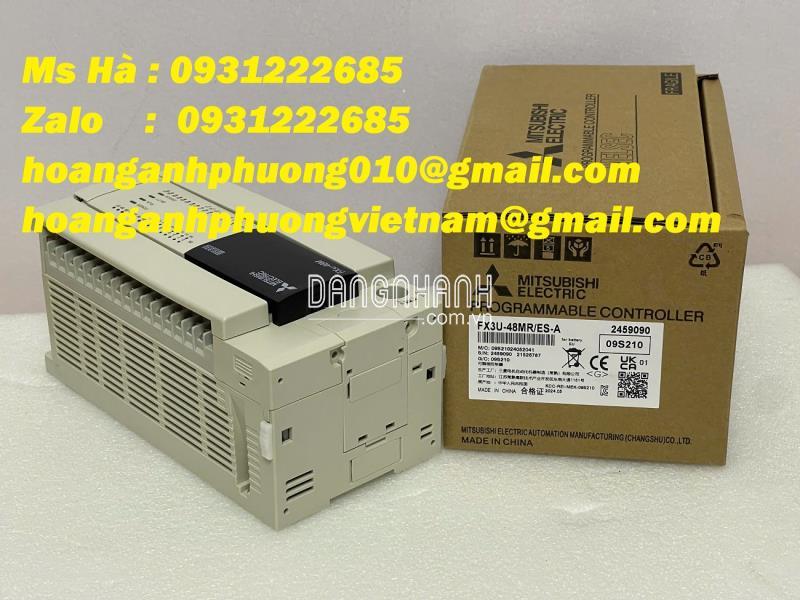 PLC điều khiển dòng mitsubishi FX3U-48MR/ES-A hàng mới 