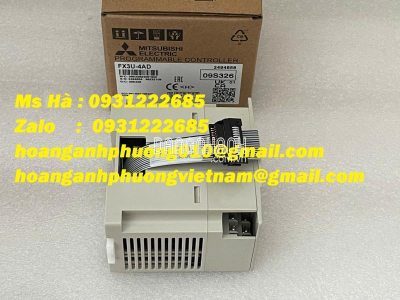 Ngõ vào analog | Mitsubishi FX3U-4AD | mô đun chất lượng cao