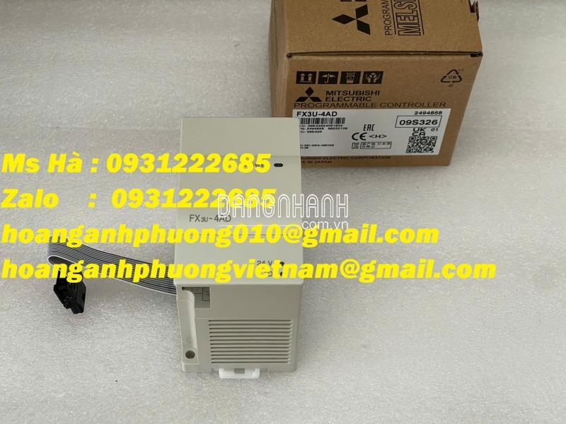 Ngõ vào analog | Mitsubishi FX3U-4AD | mô đun chất lượng cao