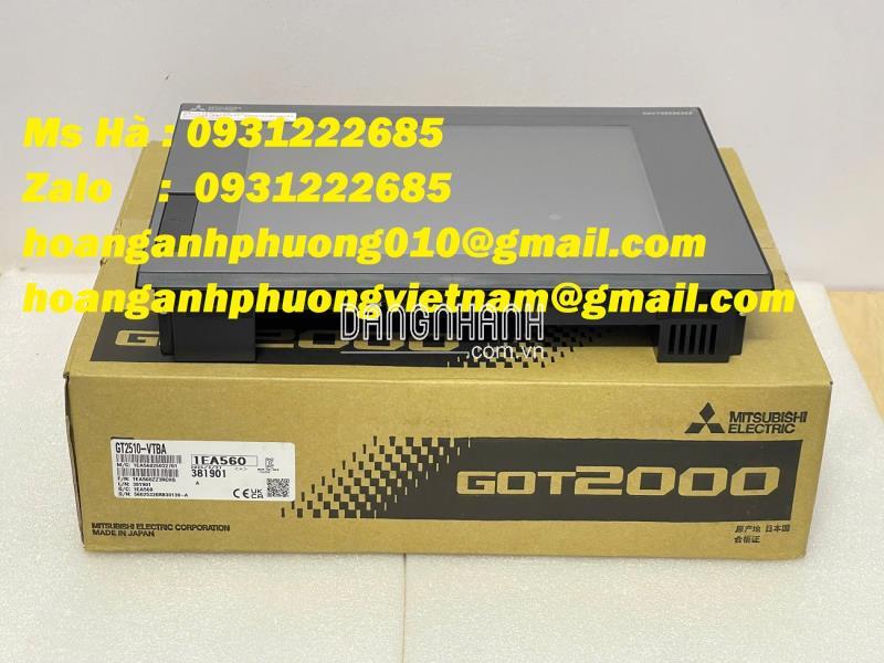 Nhập khẩu - HMI mitsubishi GT2510-VTBA - giải pháp tự động hóa 