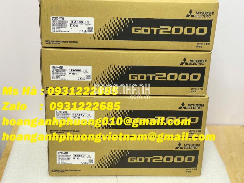 Nhập khẩu - HMI mitsubishi GT2510-VTBA - giải pháp tự động hóa 