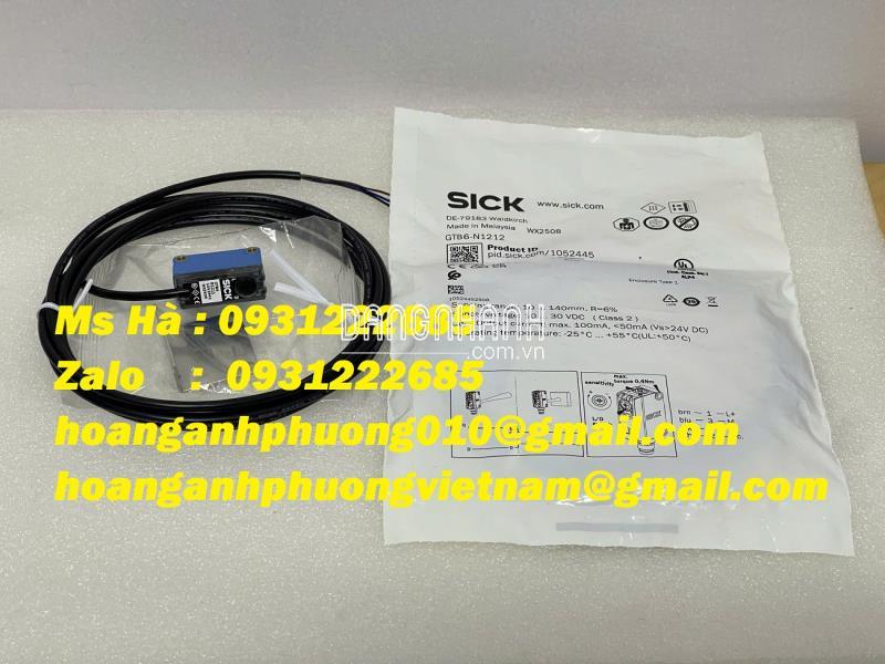 Nhận báo giá tốt dòng cảm biến quang điện GTB6-N1212 Sick 