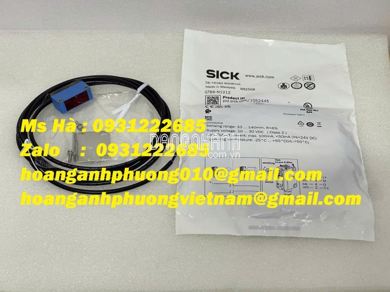 Nhận báo giá tốt dòng cảm biến quang điện GTB6-N1212 Sick 