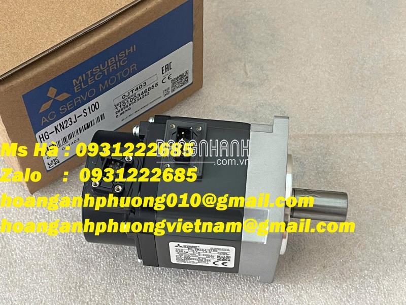 Servo 0.2kW HG-KN23J-S100 mitsubishi giao nhanh - tư vấn miễn phí