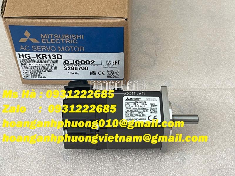 Bình Dương - Ac servo motor HG-KR13D mitsubishi 100W