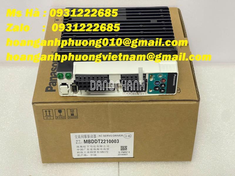 Dòng điều khiển giá tốt MBDDT2210003 panasonic minas A4 