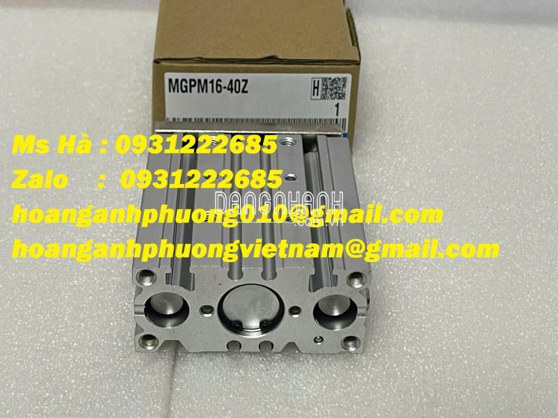BH 12 tháng - Xi lanh cao cấp dòng SMC MGPM16-40Z 