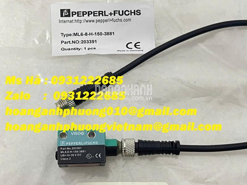 ML6-8-H-150-3881 | Cảm biến quang Pepperl+Fuchs giá siêu ưu đãi 