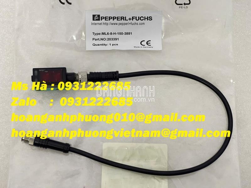 ML6-8-H-150-3881 | Cảm biến quang Pepperl+Fuchs giá siêu ưu đãi 