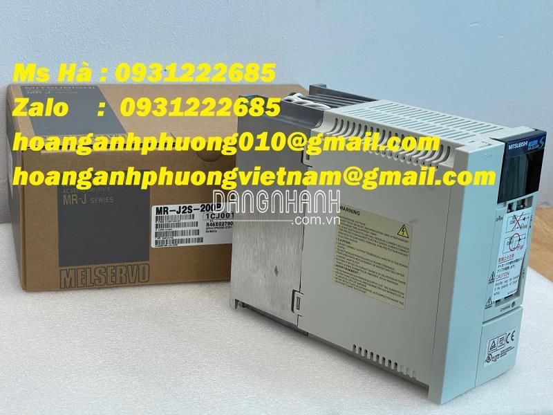 Servo driver MR-J2S-200B mitsubishi - công suất 2kW