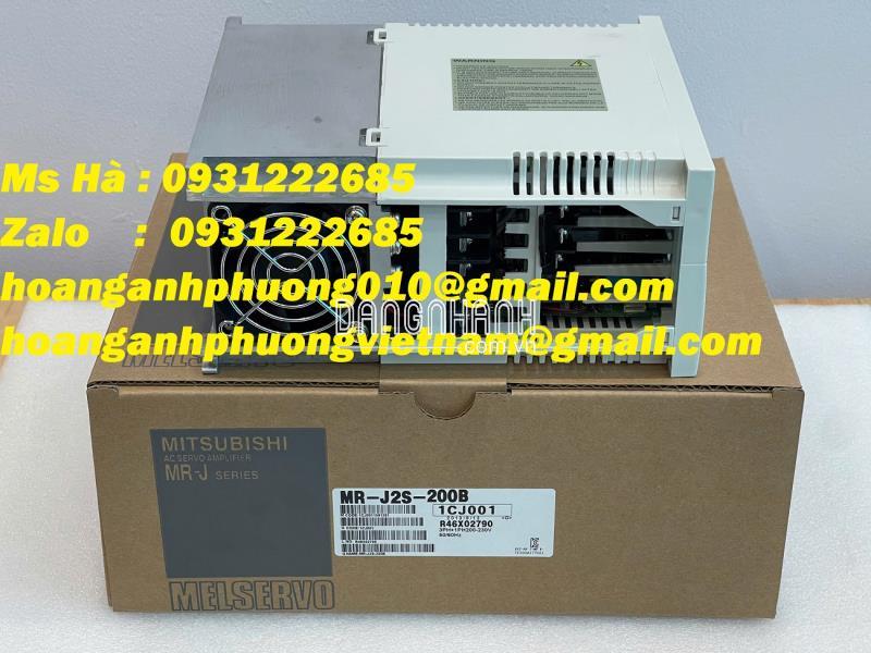 Servo driver MR-J2S-200B mitsubishi - công suất 2kW