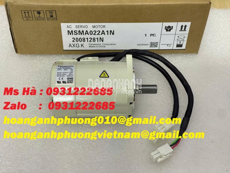 Panasonic 0.2kW MSMA022A1N động cơ - bán giá tốt hiện nay 