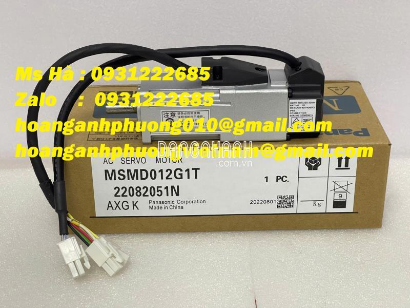 Panasonic MSMD012G1T động cơ 100W - giá bán rẻ toàn quốc 