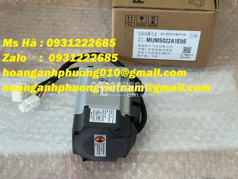 Servo panasonic MUMS022A1E0S - lựa chọn tối ưu - Hoàng Anh Phương 