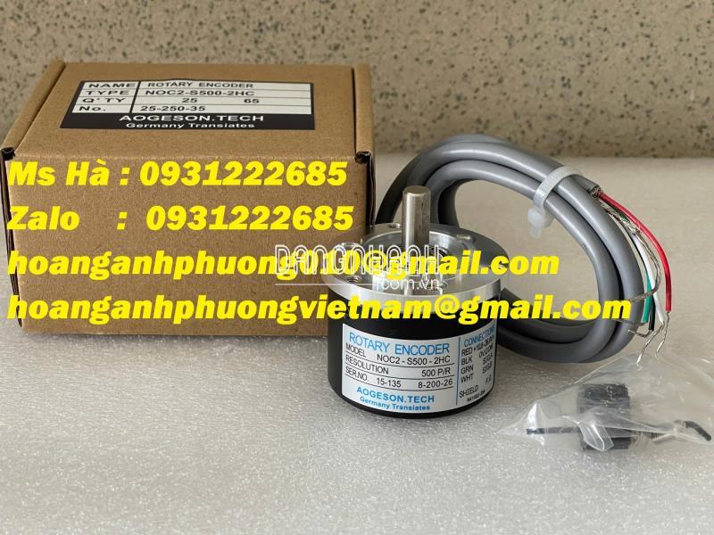 Bán encoder Aogeson 500P/R giá tốt trên thị trường NOC2-S500-2HC 