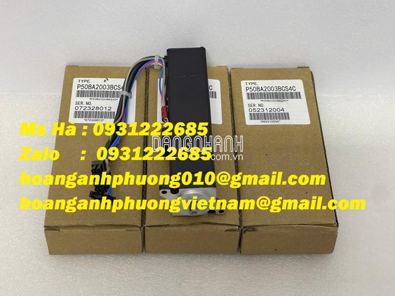 Giải pháp tối ưu - servo nhỏ gọn P50BA2003BCS4C Sanyo denki 