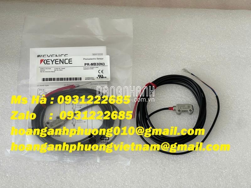 Cảm biến quang loại bỏ nền hiệu quả PR-MB30N3 keyence 