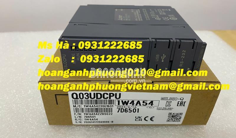 Module tốc độ xử lý nhanh dòng mitsubishi Q03UDCPU 