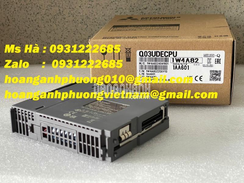 Bộ lập trình Q03UDECPU mitsubishi, CPU, I/O, Mạng, Nguồn