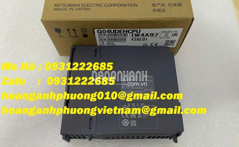 Bộ PLC điều khiển Q04UDEHCPU mitsubishi - tốc độ xử lý nhanh 