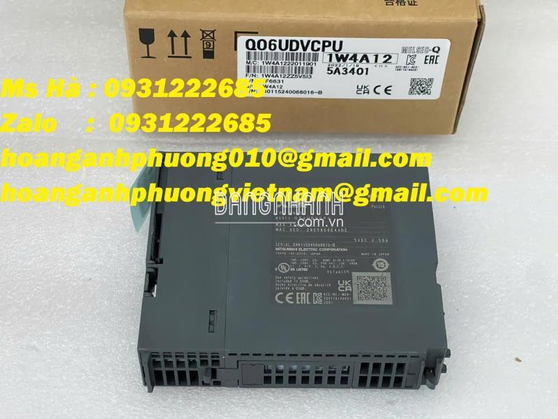 Tốc độ xử lý cao - Mô đun Q06UDVCPU - hãng Mitsubishi 