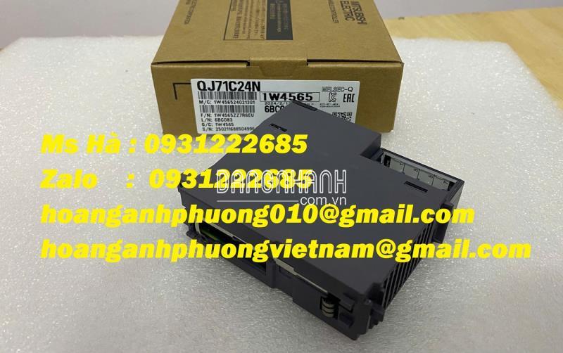Giá siêu ưu đãi - module mitsubishi QJ71C24N - module truyền thông 