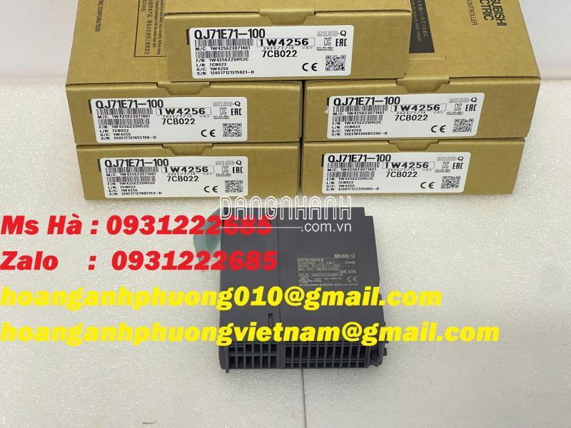 Mô đun giao diện mạng Ethernet cho PLC mitsubishi QJ71E71-100 
