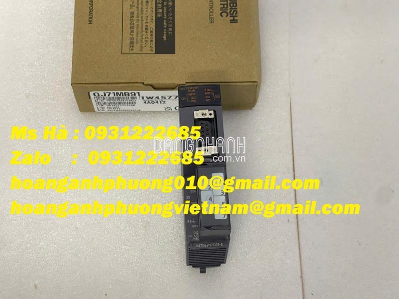 Giá tốt hãng mitsubishi QJ71MB91 mô đun kết nối - mới 100%