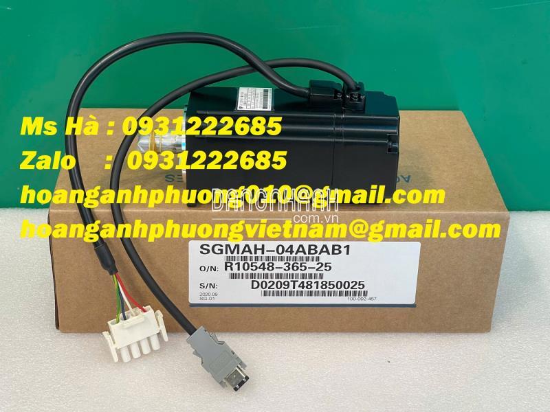 Độ chính xác cao - Động cơ sẹc vô Yaskawa SGMAH-04ABAB1 