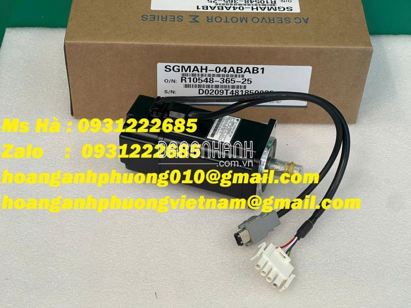 Độ chính xác cao - Động cơ sẹc vô Yaskawa SGMAH-04ABAB1 