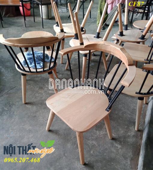 Ghế cafe CF87 với dấu ấn Rustic đẹp mộc mạc