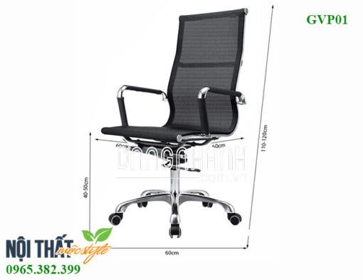 Ghế văn phòng GVP01-Ghế xoay văn phòng đẹp