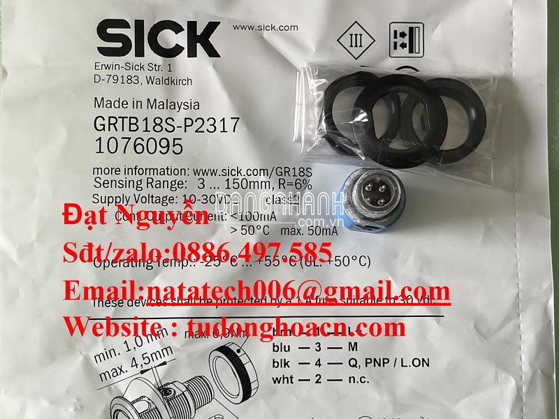 GRTB18S-P2317 1076095 bộ cảm biến Sick chính hãng tiêu chuẩn bảo hành 1-1 