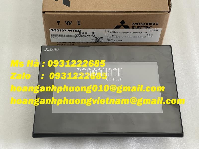 Màn hình HMI giá siêu tốt GS2107-WTBD mitsubishi - độ phân giải cao 