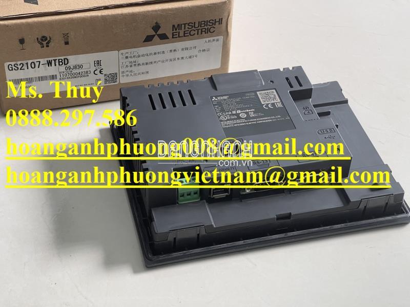 HMI Mitsubishi GS2107-WTBD - 7 inch 24VDC - Bình Dương