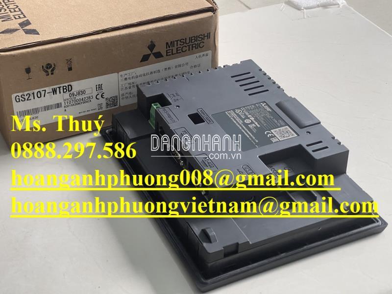 HMI Mitsubishi GS2107-WTBD - 7 inch 24VDC - Bình Dương