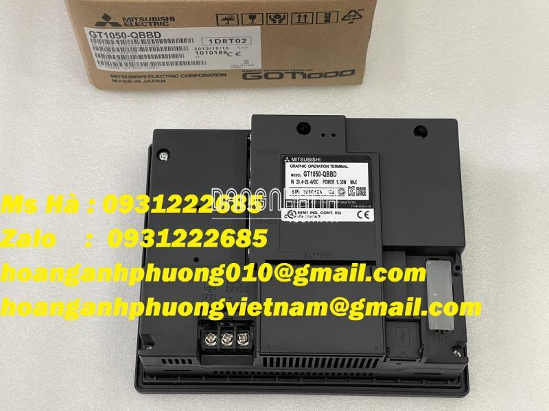 Bán chuyên các dòng màn hình GT1050-QBBD mitsubishi 24VDC