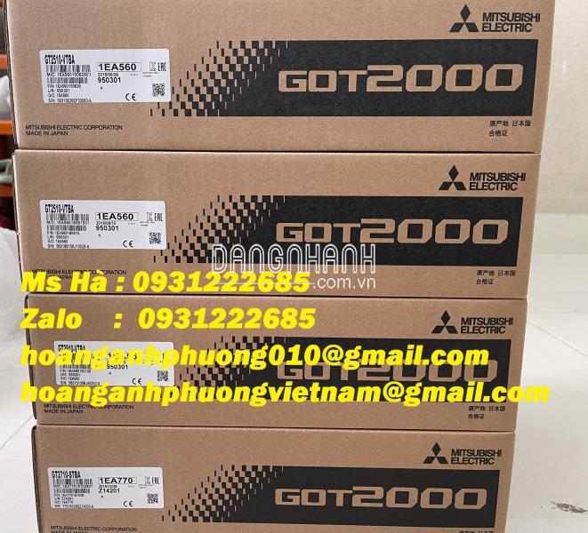 Màn hình chính hãng nhập khẩu GT2510-VTBA mitsubishi