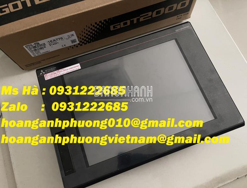 HMI dòng GOT2000 series GT2710-STBA mitsubishi nhập mới 
