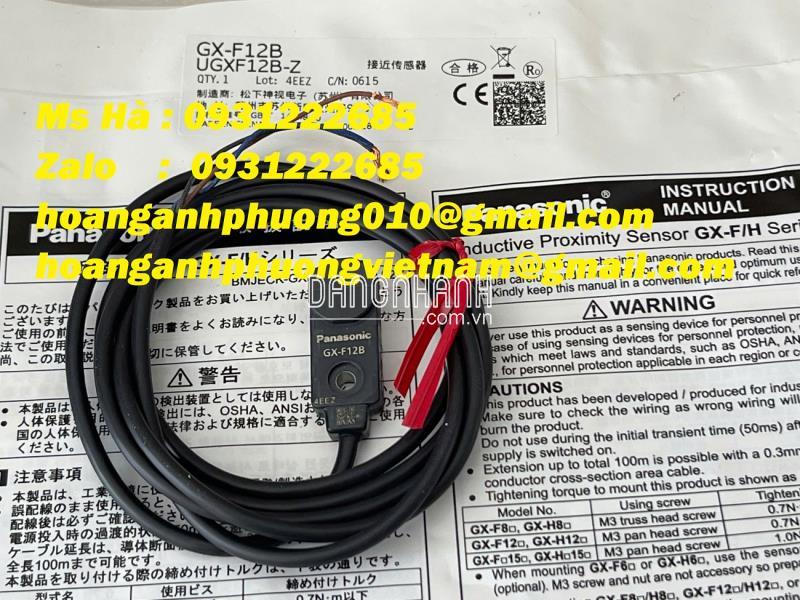 GX-F12B | cảm biến tiệm cận panasonic | sensor hình chữ nhật 