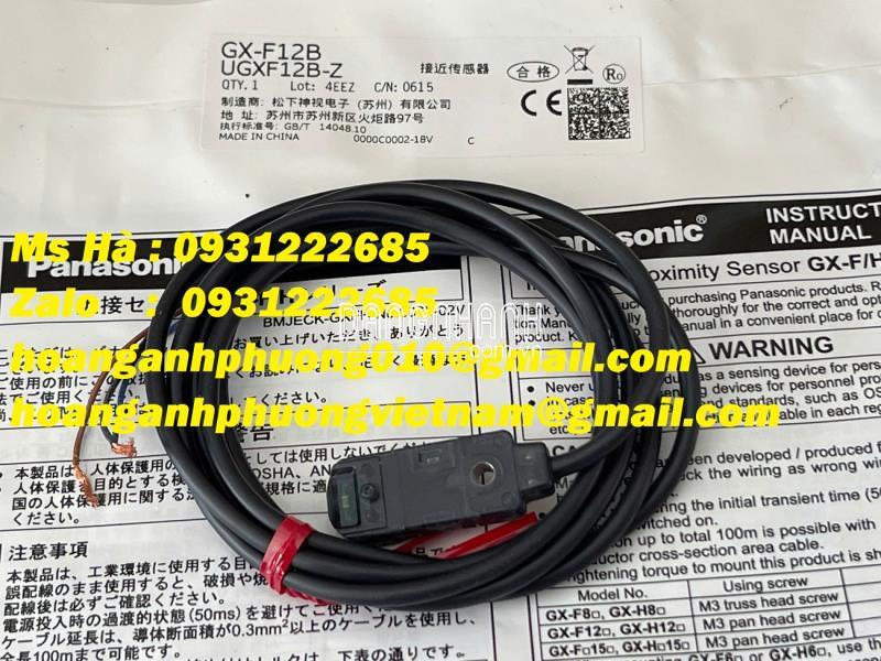 GX-F12B | cảm biến tiệm cận panasonic | sensor hình chữ nhật 