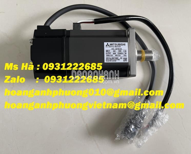 HC-KFE43 | động cơ công suất 400W mitsubishi | độ chính xác cao 