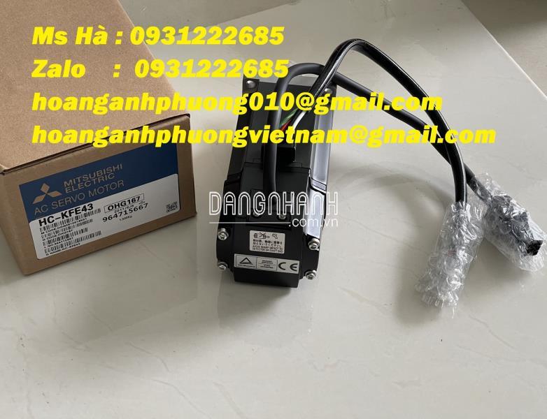 HC-KFE43 | động cơ công suất 400W mitsubishi | độ chính xác cao 
