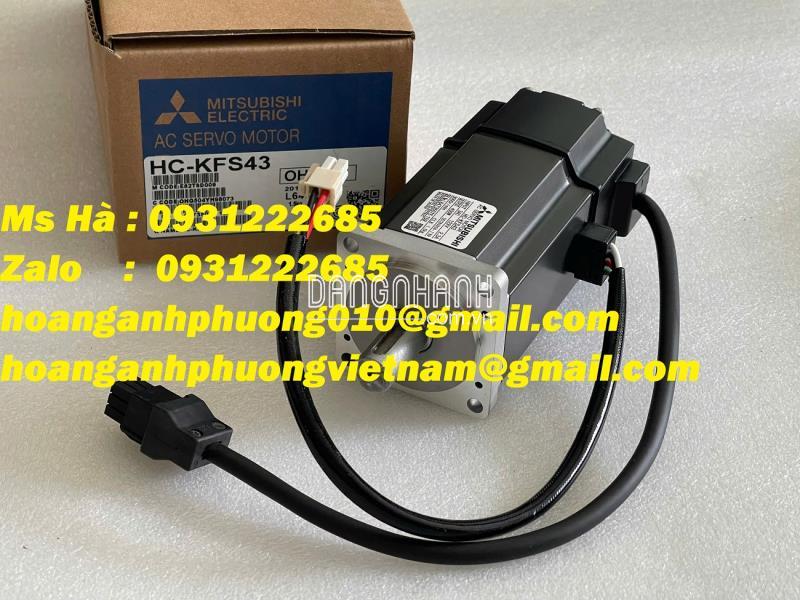 Bán toàn quốc - Servo HC-KFS43 mitsubishi - giá luôn tốt 