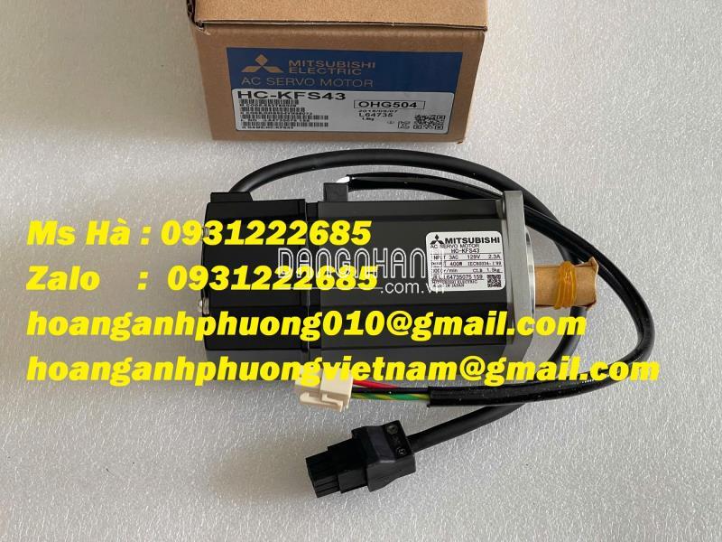 Bán toàn quốc - Servo HC-KFS43 mitsubishi - giá luôn tốt 