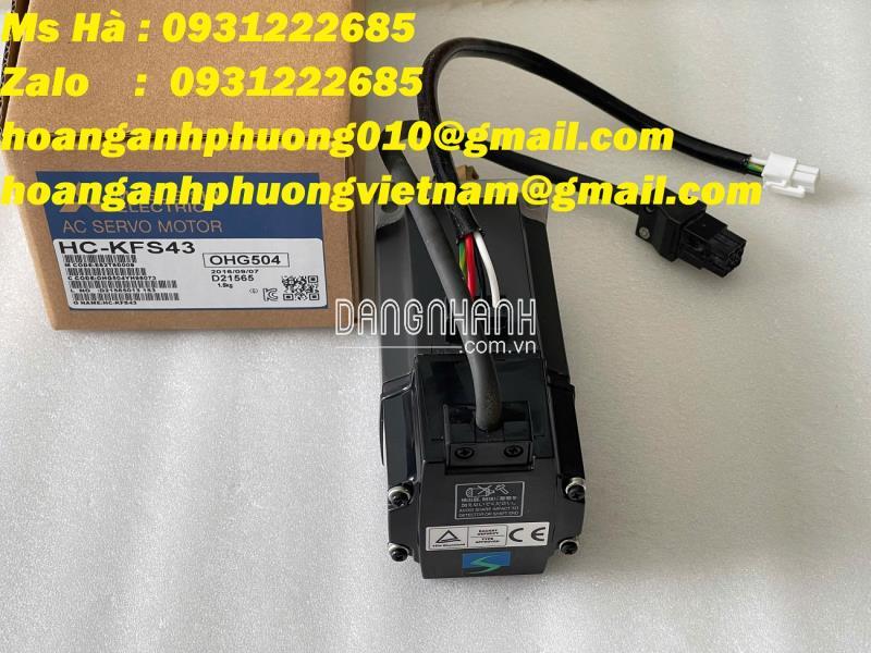 Servo 0.4kW HC-KFS43 mitsubishi - nhập trực tiếp 