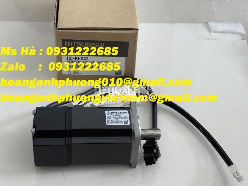 Bán toàn quốc - Servo HC-KFS43 mitsubishi - giá luôn tốt 