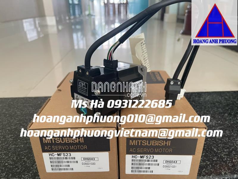Servo motor mitsubishi HC-MFS23 hàng mới, giá rẻ hiện nay 